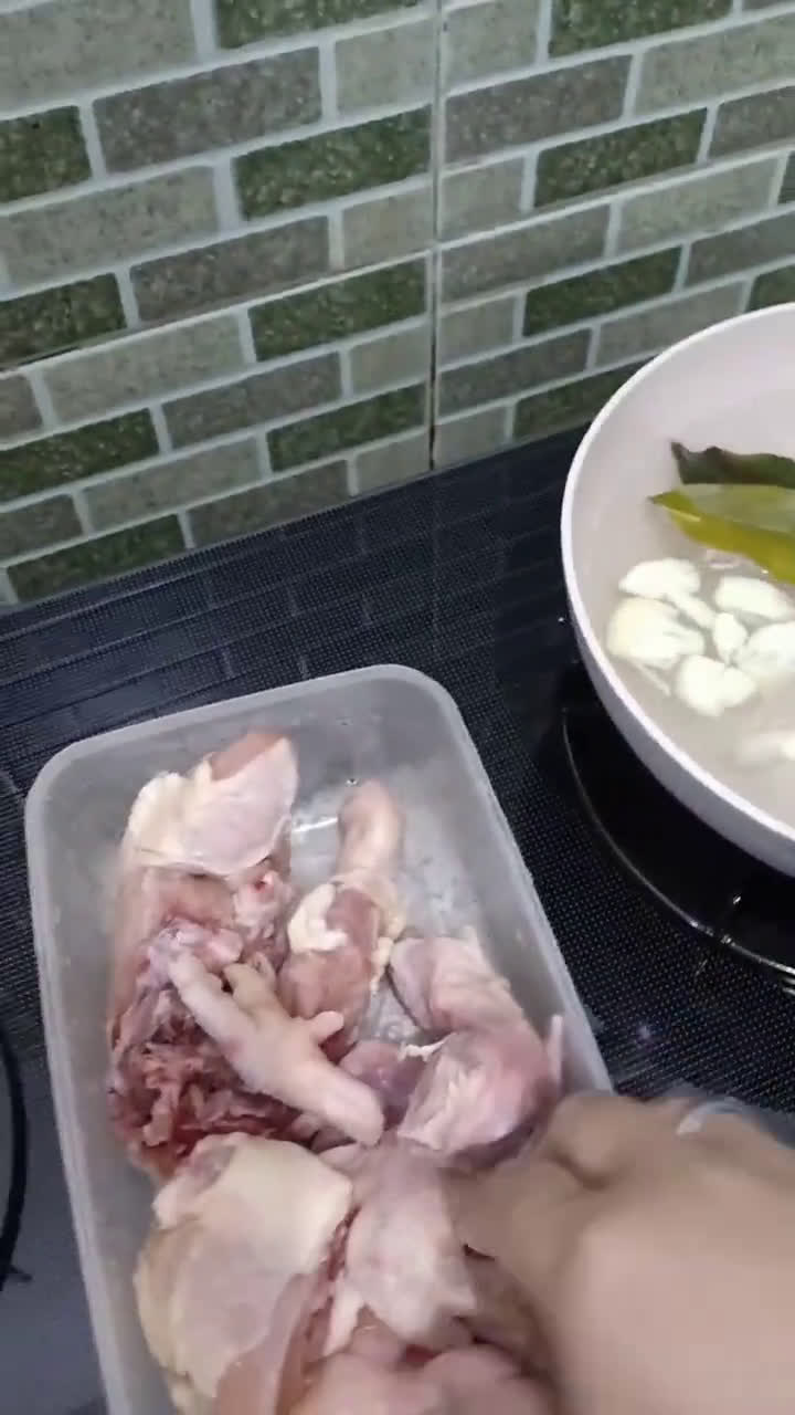Foto langkah ke 1 dari resep Bubur Ayam Chinese (Slow cooker).