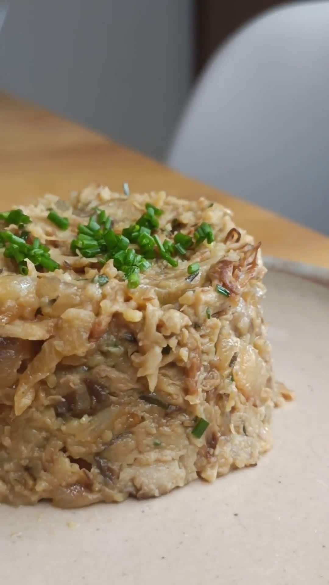 Une image de l'étape 6 de 🌱 Rillette aux marrons et champignons.