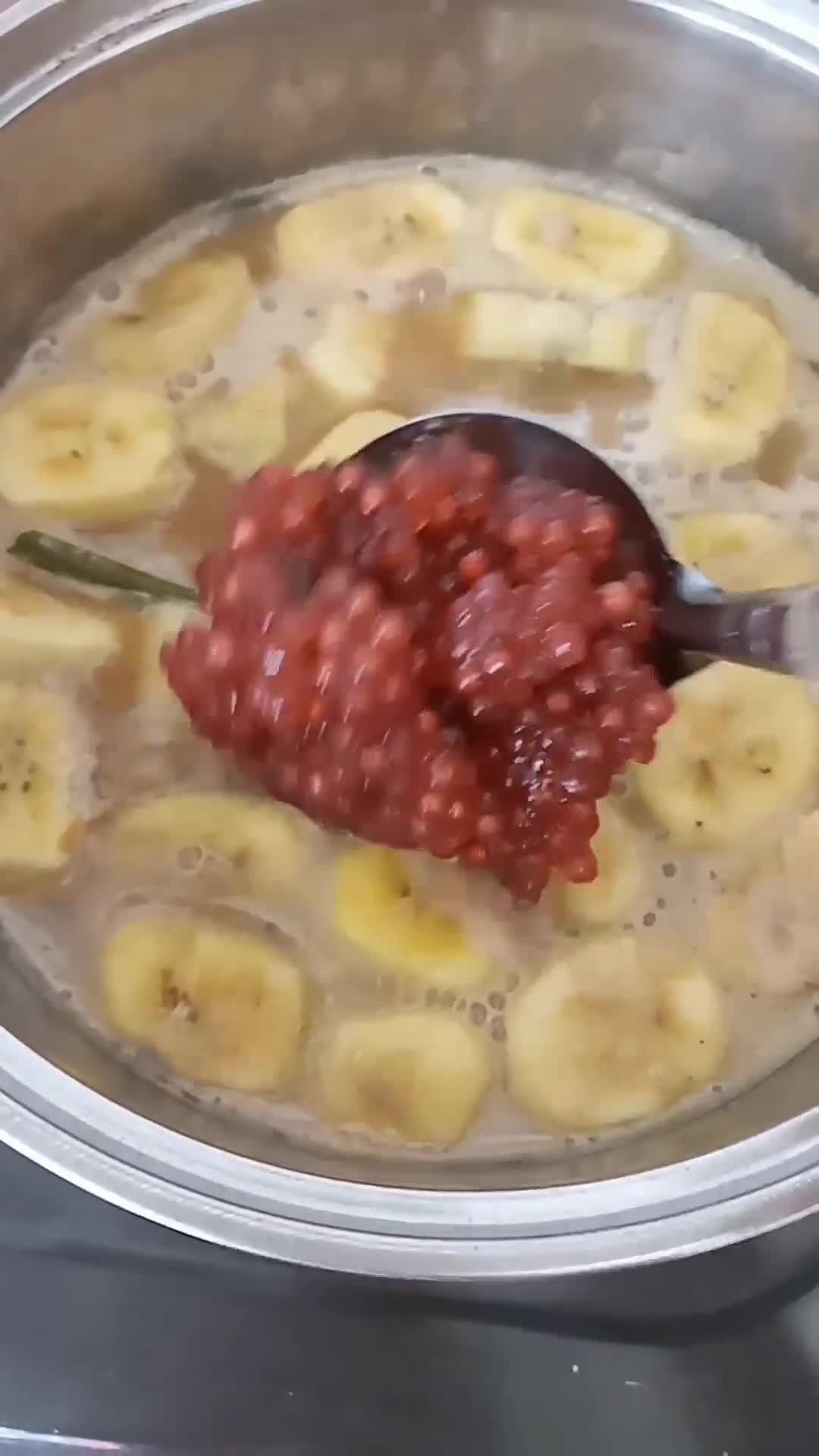 Foto langkah ke 3 dari resep Kolak Pisang Mutiara.