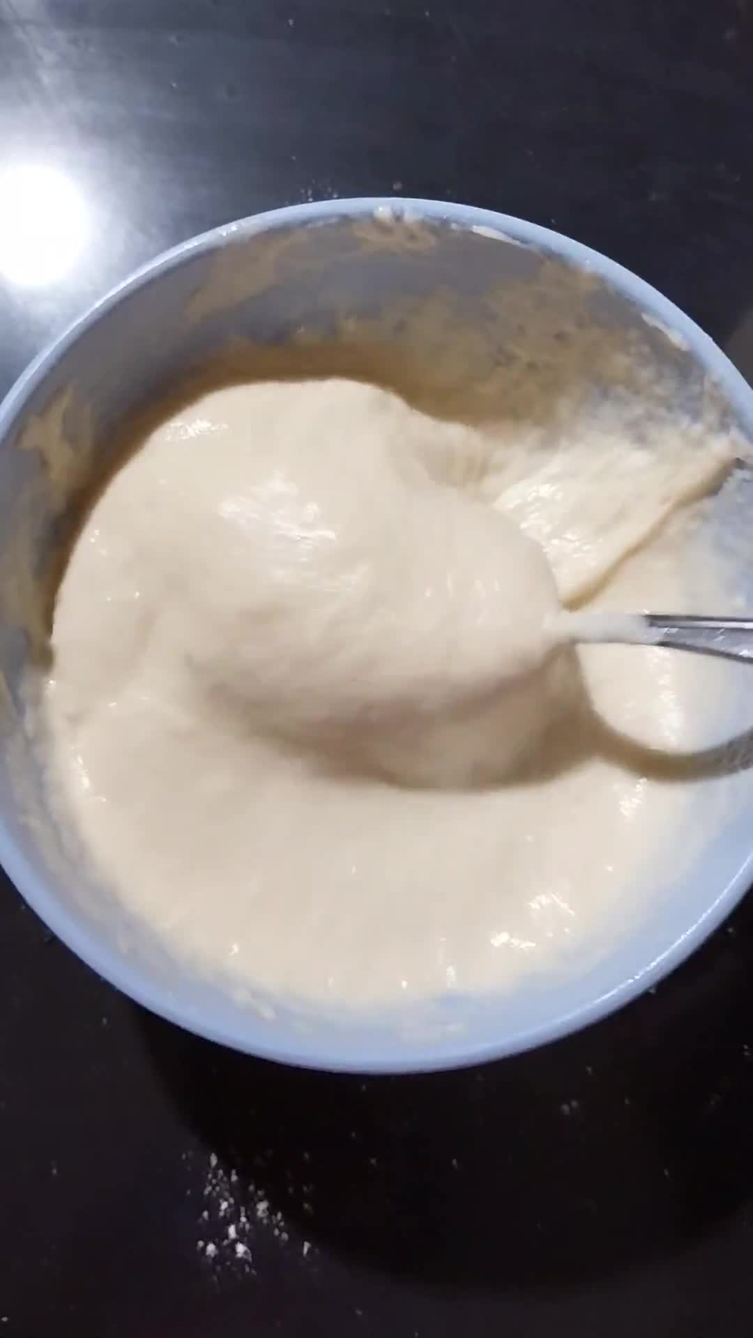 Foto langkah ke 2 dari resep Waffle dengan Murbei Compote.