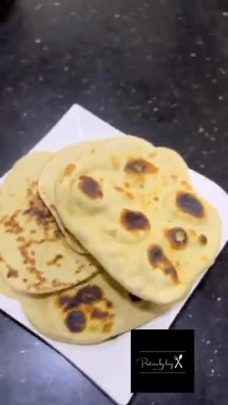 A picture of step 9 of Naan Bread.