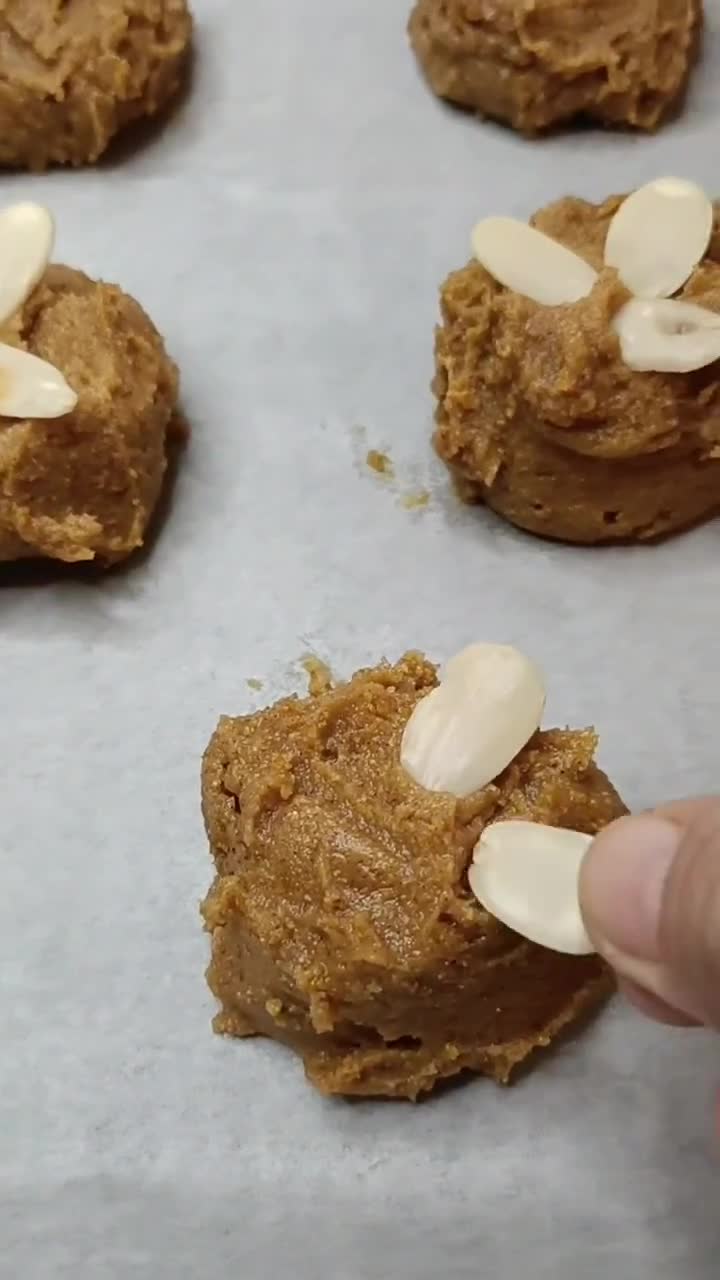 Foto langkah ke 3 dari resep Soft Cookies Pumpkin Gluten Free.