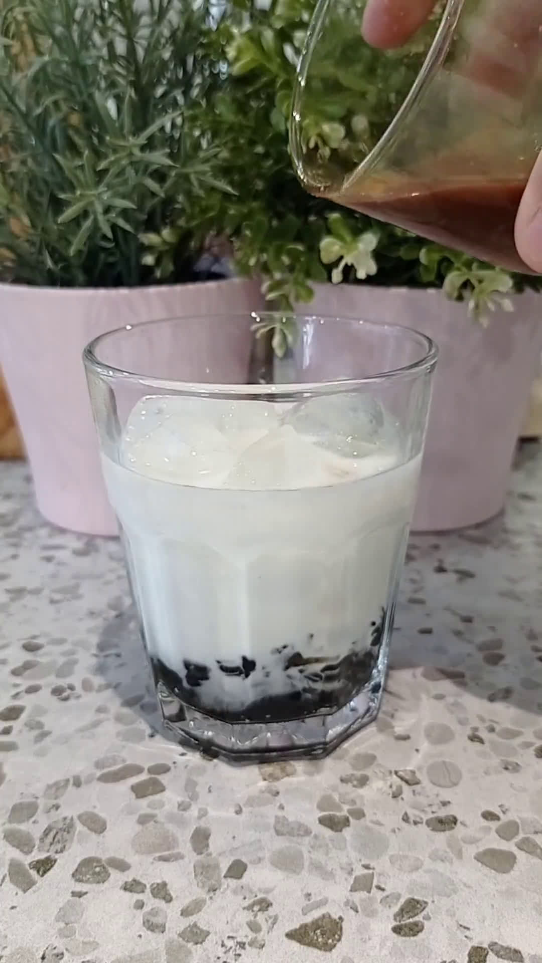 Foto langkah ke 5 dari resep Kopi susu cincau.