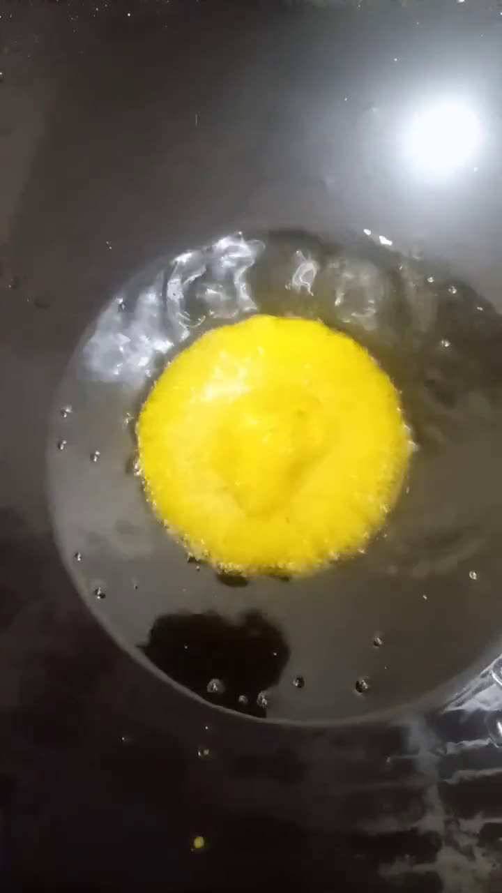 Gambar langkah 5 resipi Cucur Jawa/Penjaram/penyaram.