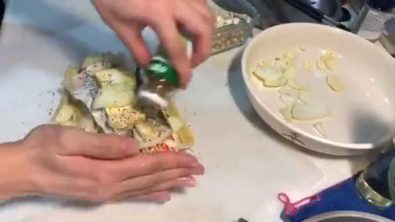 義式紙包魚的食譜步驟1照片
