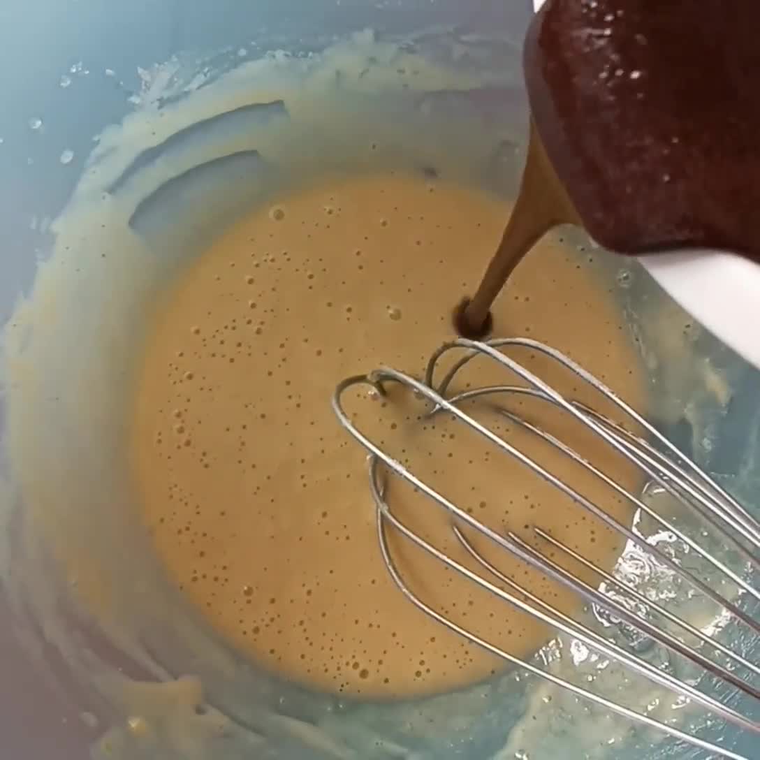 Foto langkah ke 4 dari resep Brownies Kukus Chocolatos Keju.