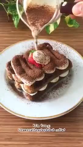 Foto langkah ke 2 dari resep Poured tiramisu.