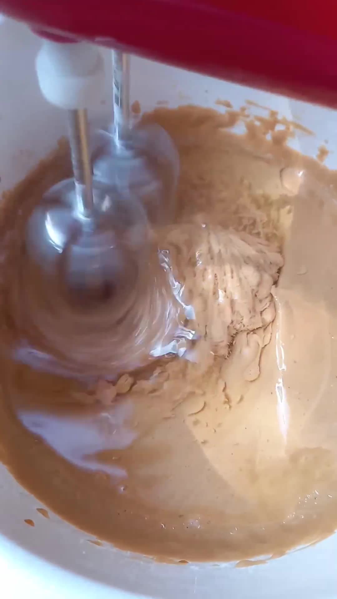 Foto langkah ke 4 dari resep Bolu Kukus Gula Merah Mekar.