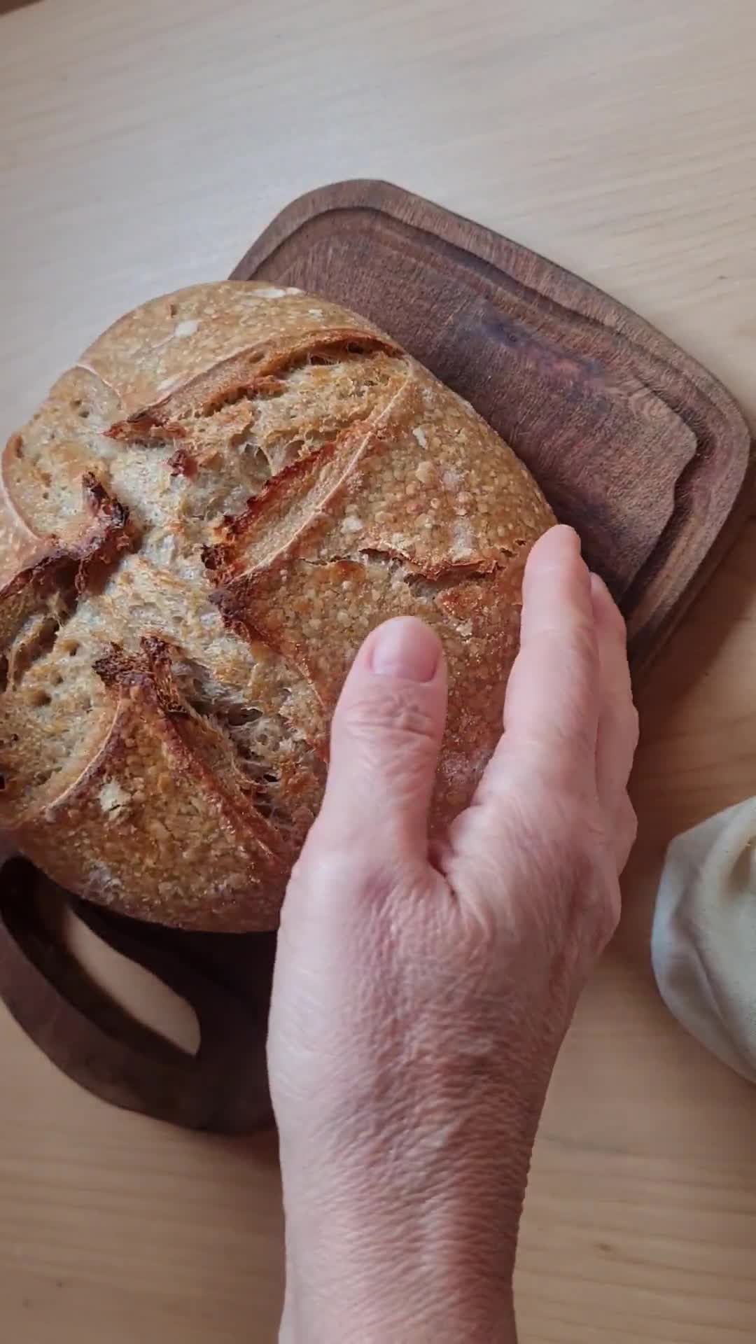 Foto del paso 7 de la receta: Pan de masa madre (MM) combinando harina 000 con harina integral 🥖