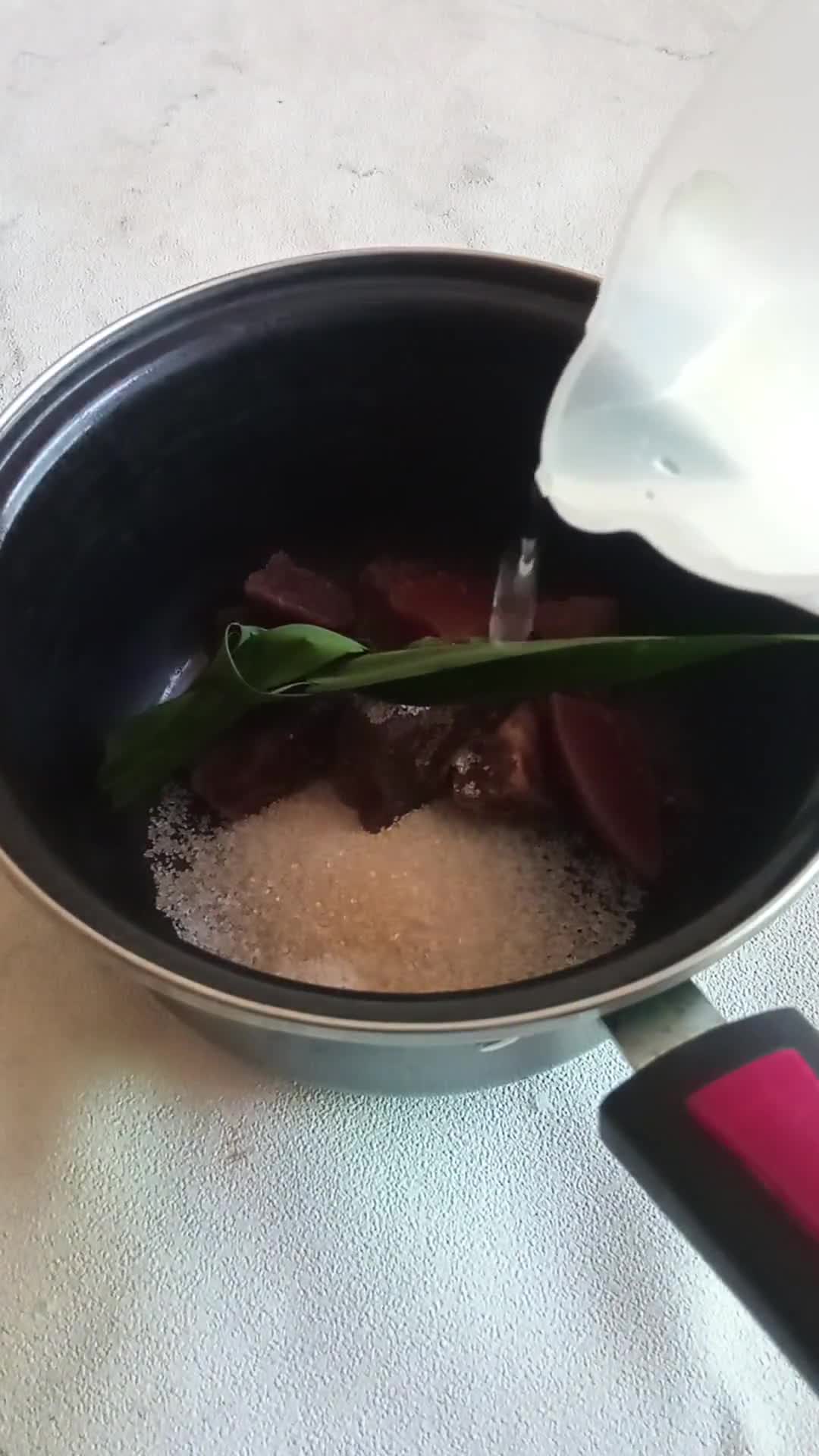 Foto langkah ke 1 dari resep Bubur Sumsum Pandan.