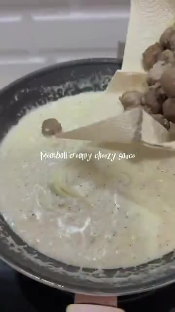 Foto langkah ke 5 dari resep Meatball creamy cheeze sauce.