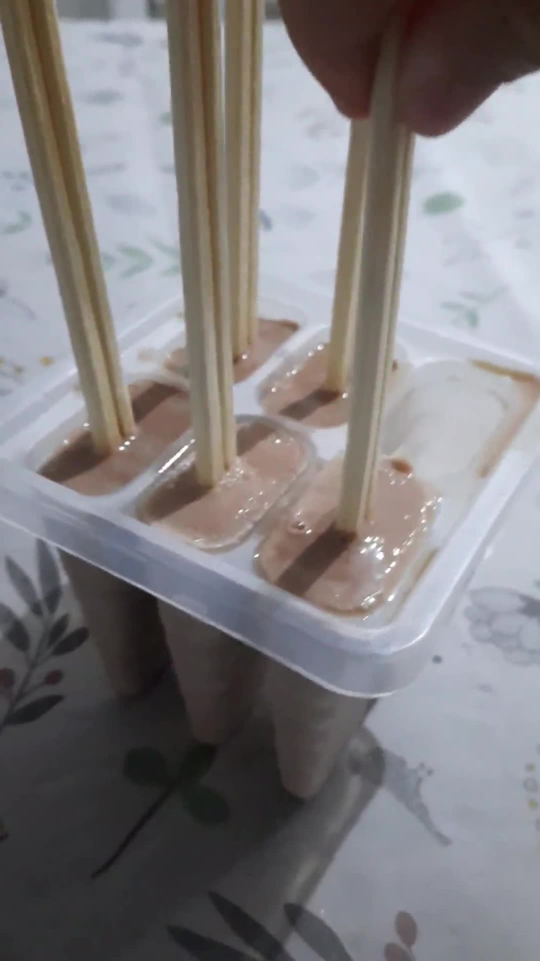Foto langkah ke 3 dari resep Es Krim Satu Bahan.