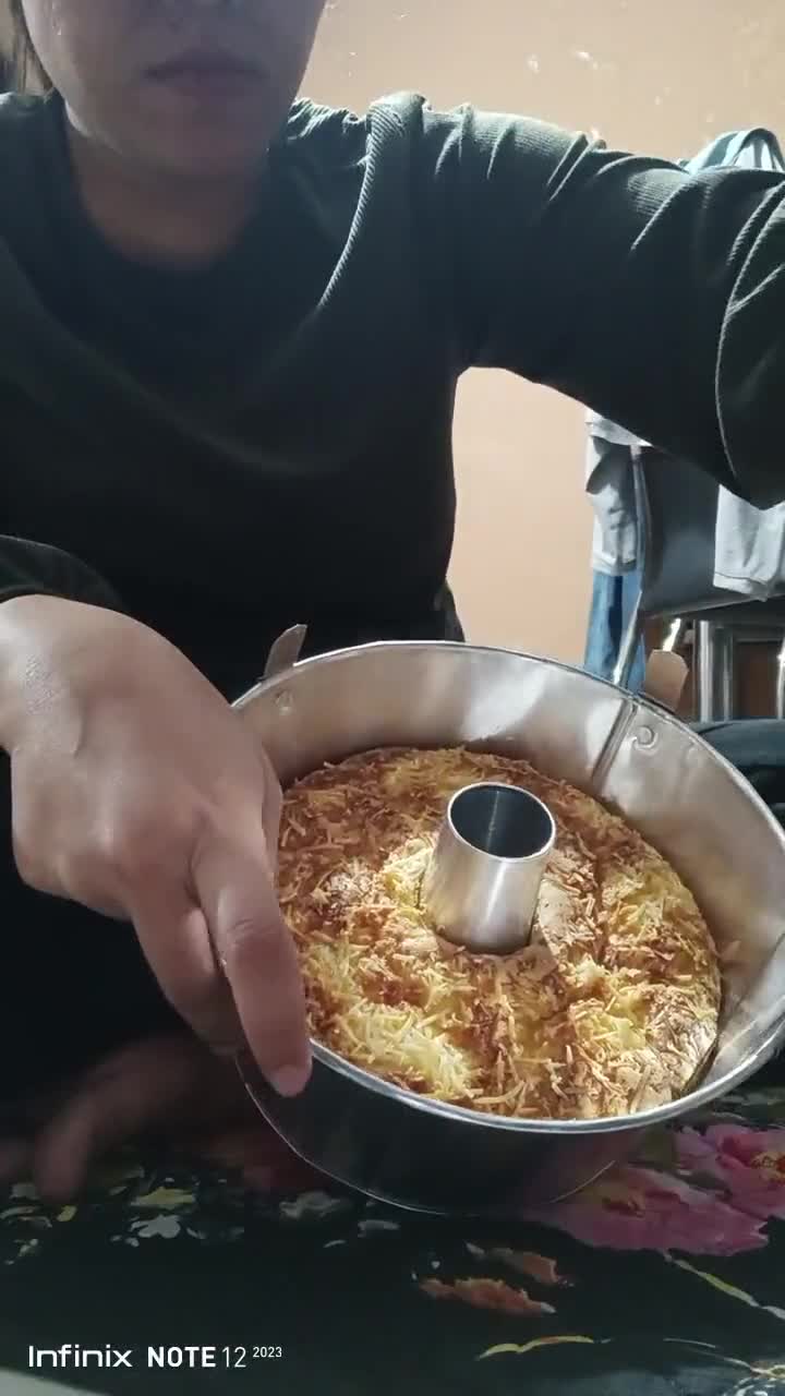 Foto langkah ke 10 dari resep Chiffon Keju.