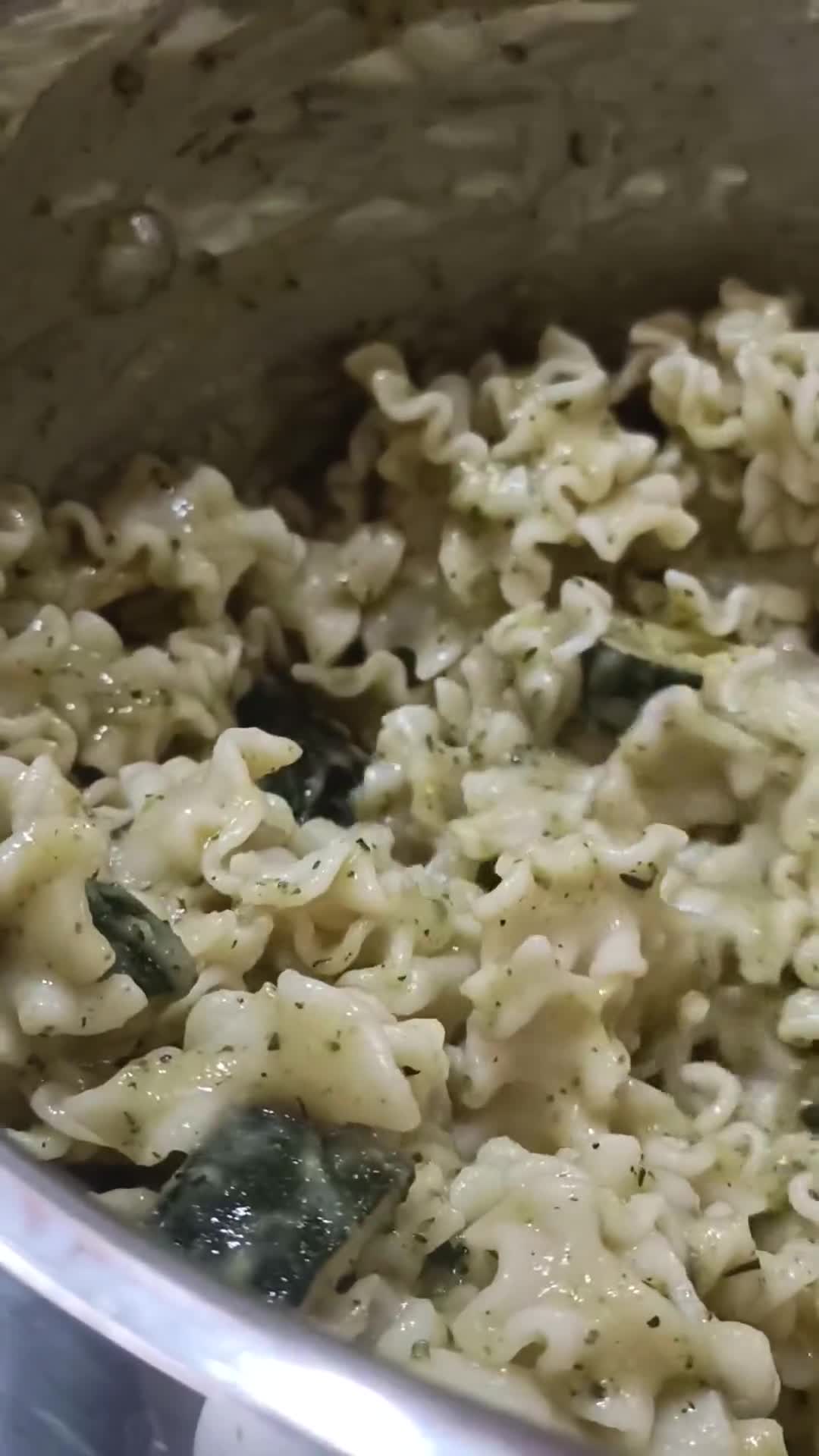 Une image de l'étape 4 de 🌱 Pâte sauce crémeuse à la courgette.