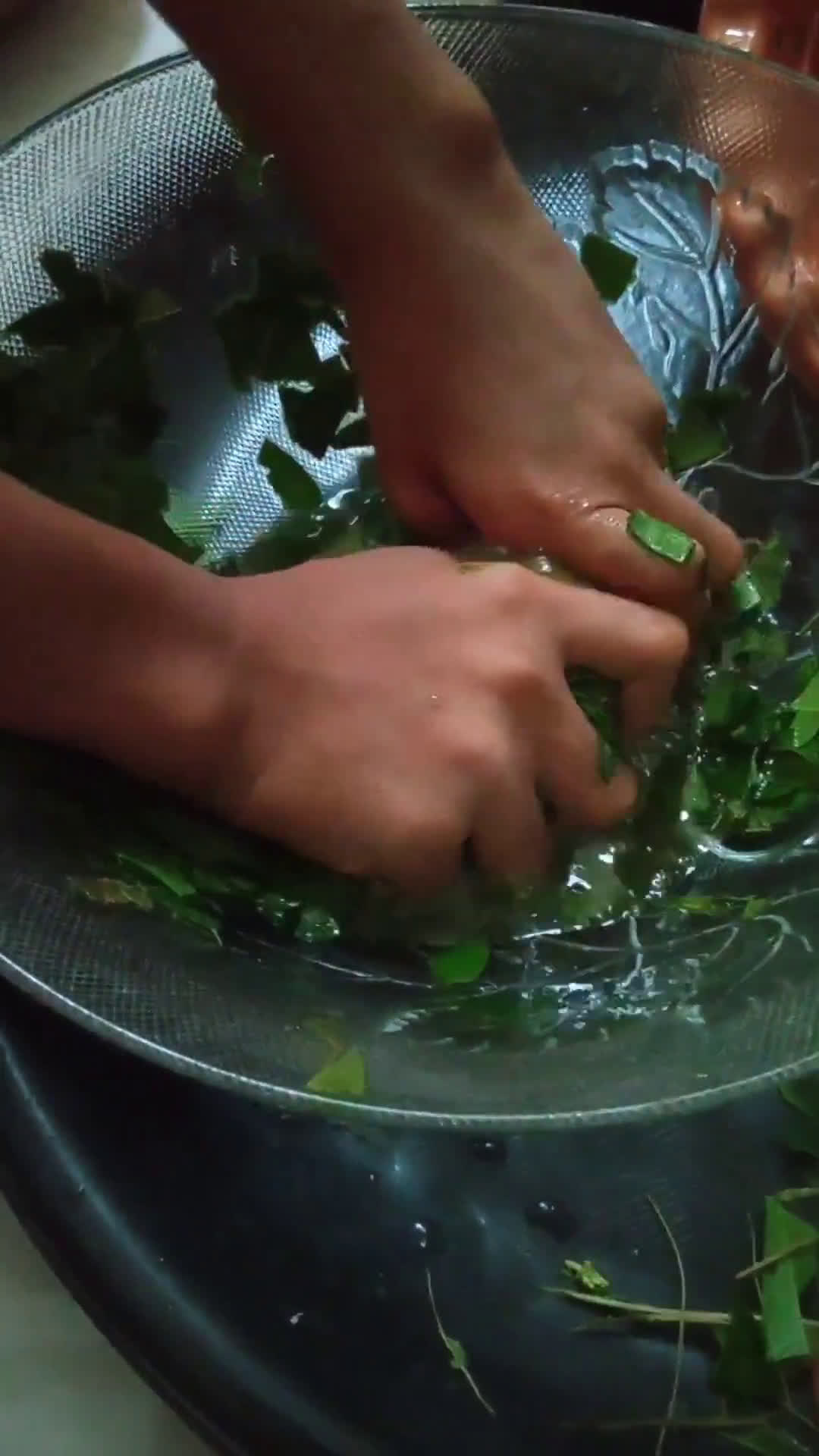 Foto langkah ke 3 dari resep Cincau hijau.