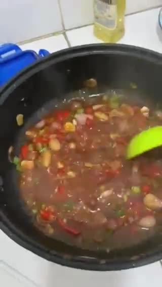 Foto langkah ke 4 dari resep Spagetti oriental ala pizza hut🍝.