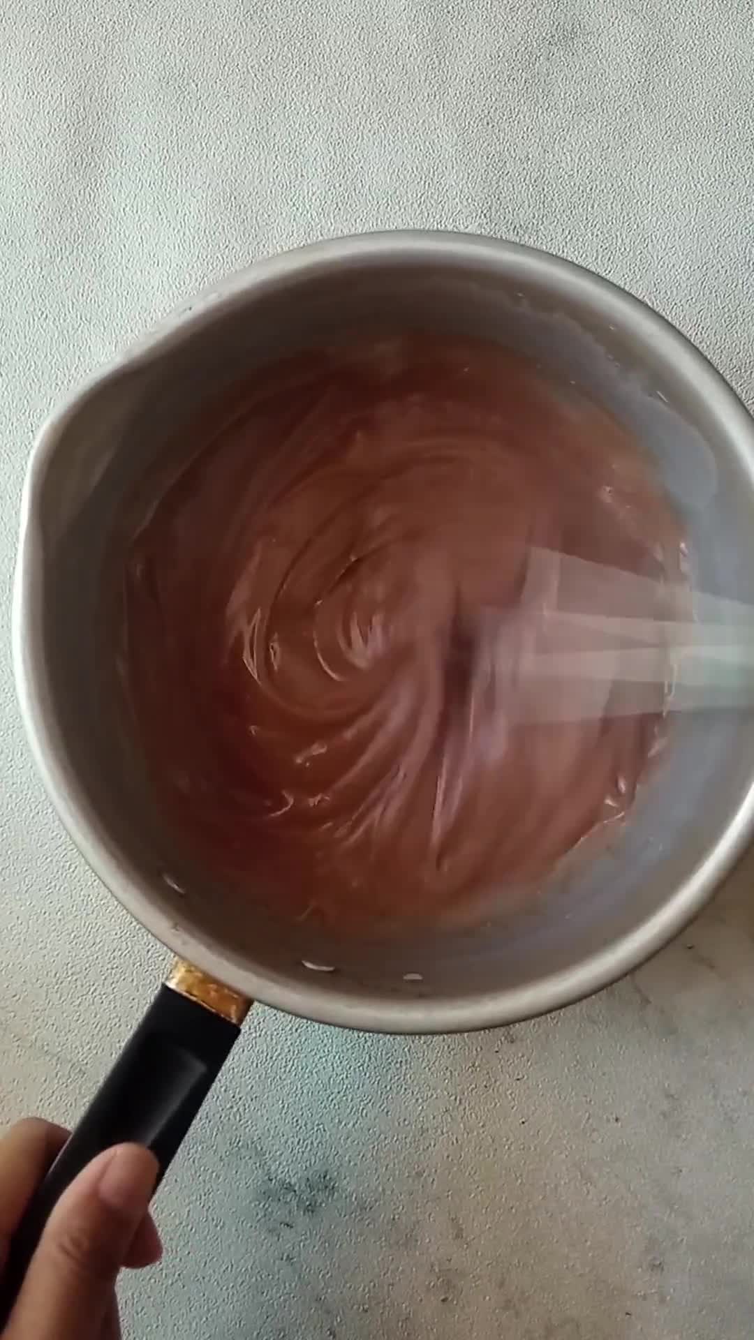 Foto langkah ke 4 dari resep Chocolate Milk Bath Cake (Dessert Box Tanpa Terigu).