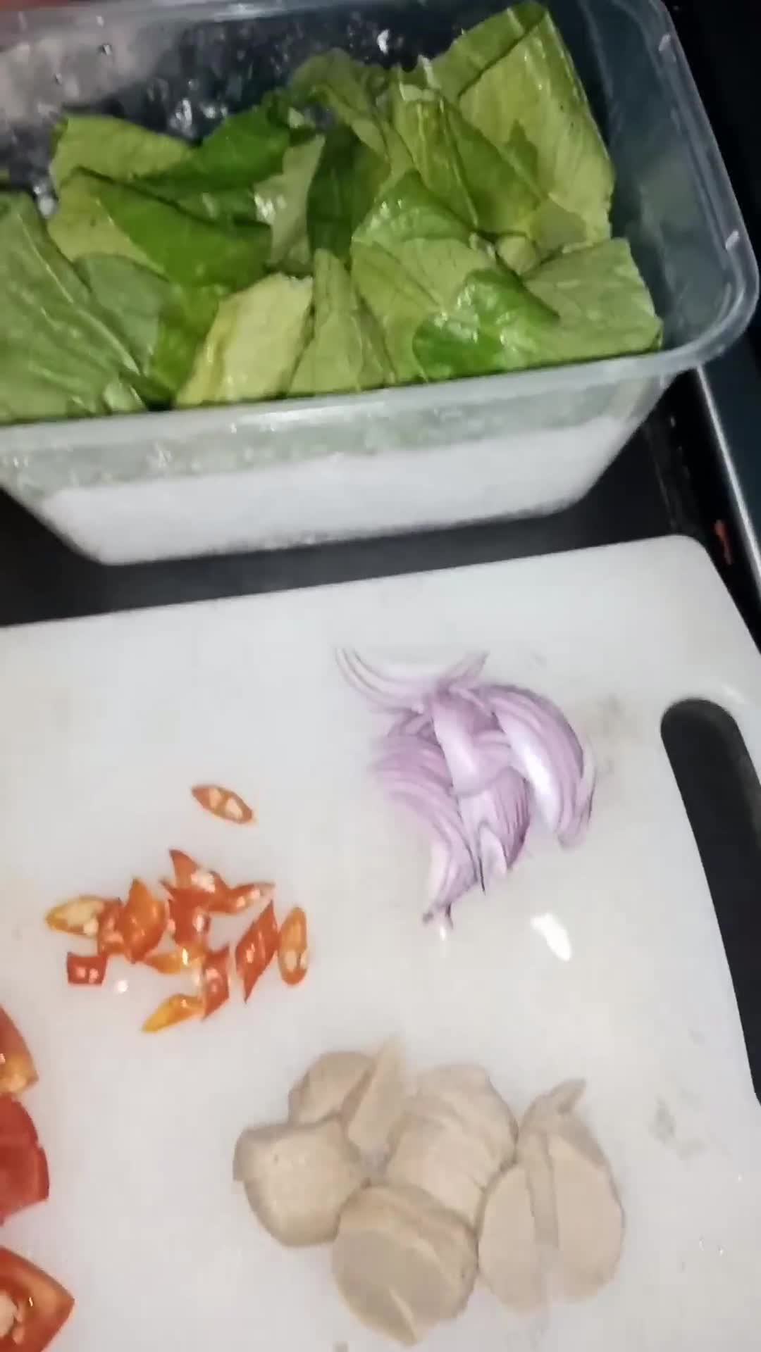 Foto langkah ke 1 dari resep Mie Goreng Nyemek.