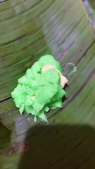 Foto langkah ke 4 dari resep Nagasari Pandan.