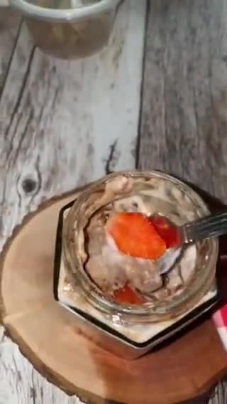 Foto langkah ke 4 dari resep Rolled Oats Tiramisu in a Jar.