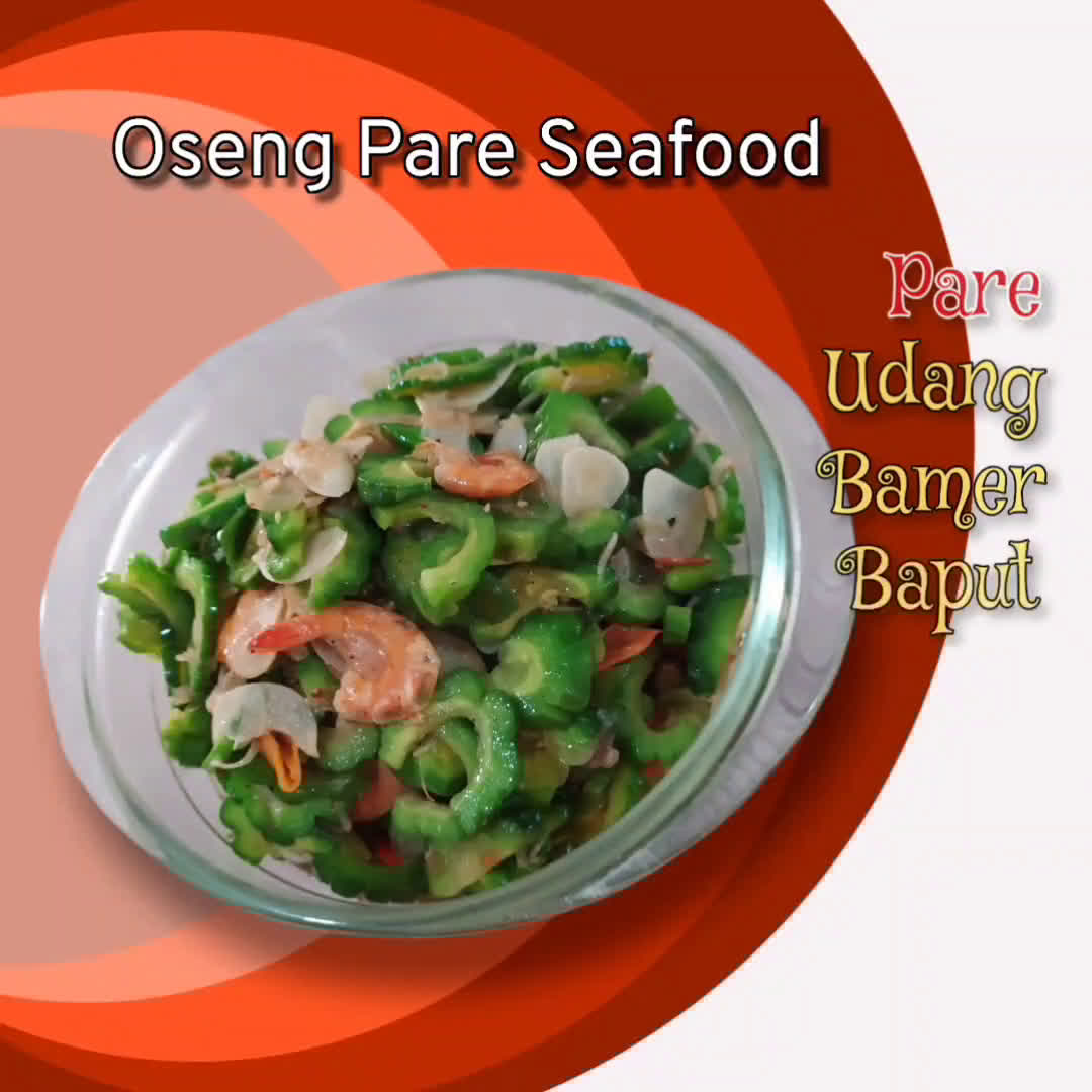 Foto langkah ke 3 dari resep Oseng Pare Seafood.