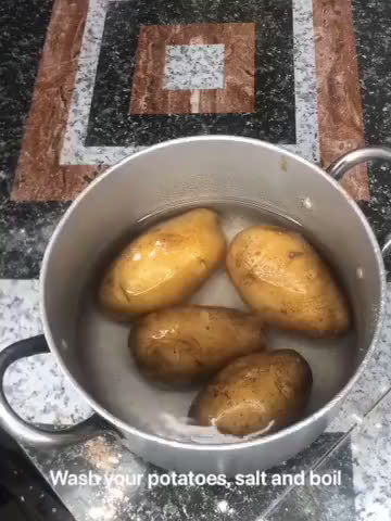 A picture of step 1 of Loaded baked potatoes.