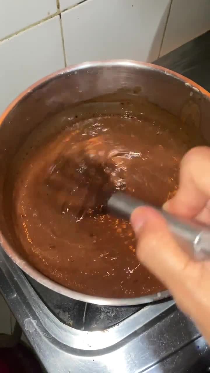 Foto langkah ke 2 dari resep Puding Coklat Mocca.