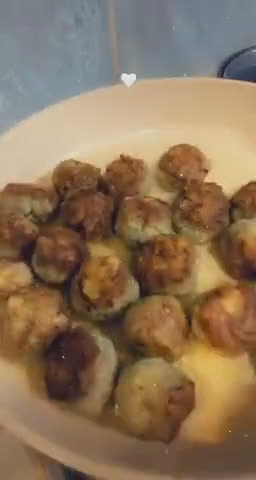 صورة لخطوة 3 من وصفة كفتة بالسبانخ والگريمه