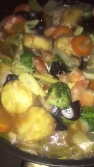 Foto langkah ke 2 dari resep Sapo tahu.