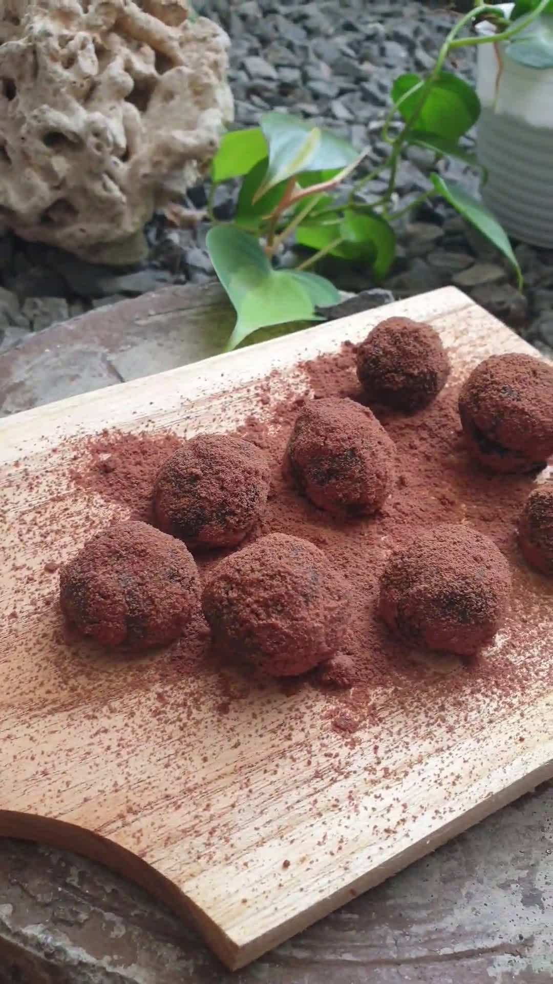 Foto langkah ke 5 dari resep 29.Chocolate Truffle 2 bahan.