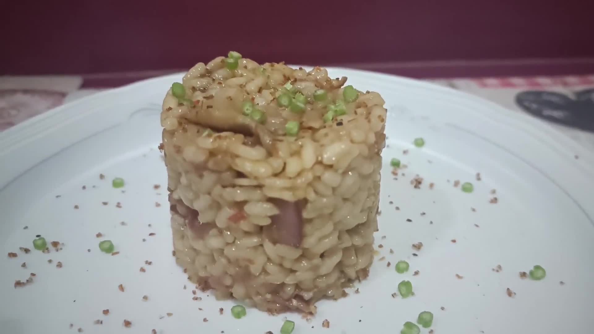 Foto del paso 11 de la receta: Risotto de bacon y setas