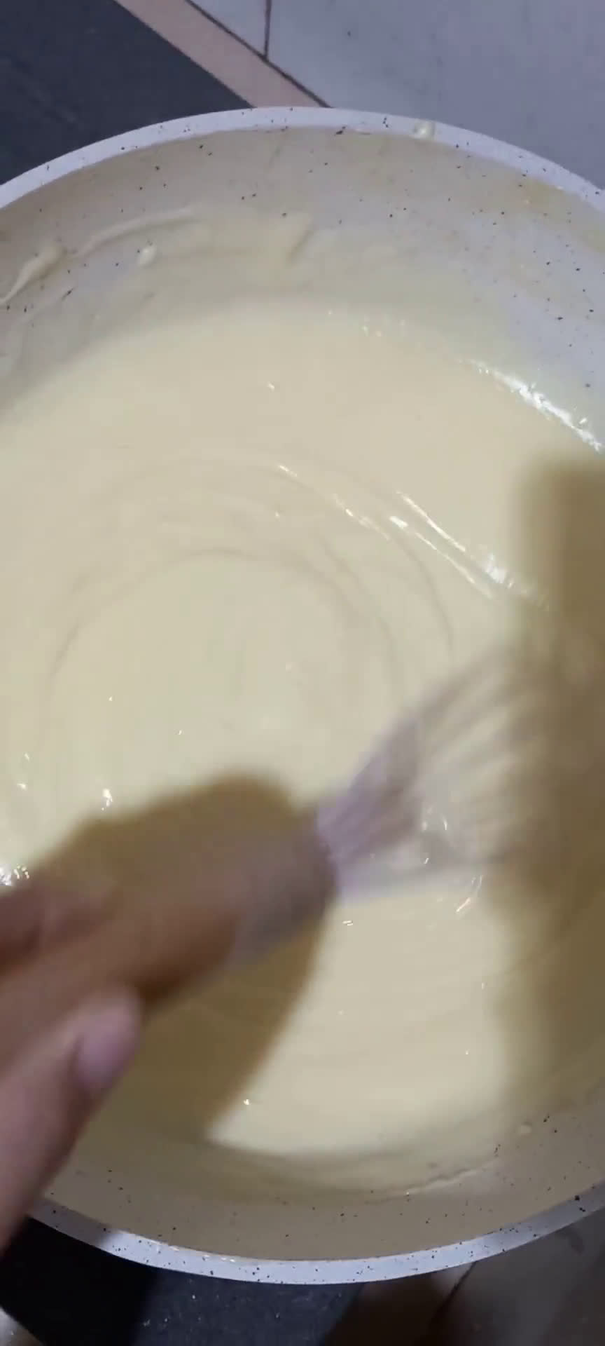 Foto langkah ke 3 dari resep Fla coklat isian soes.