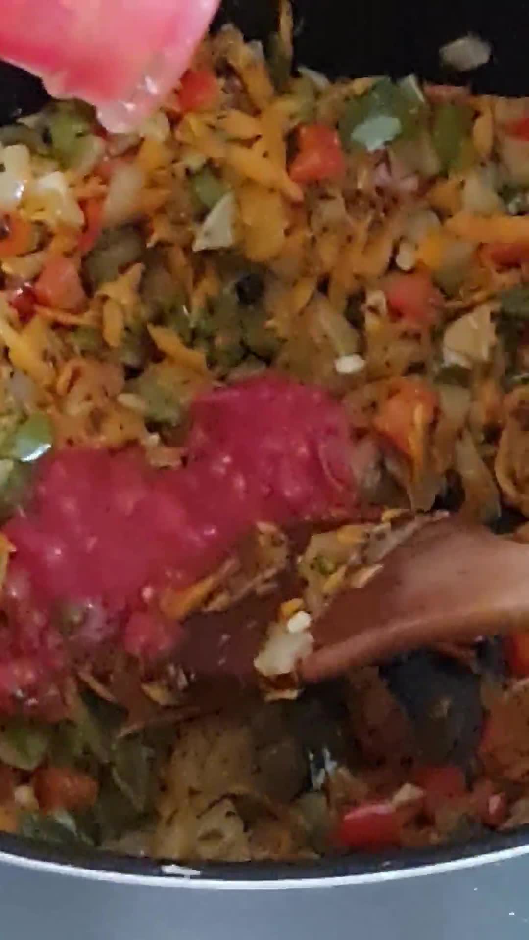Foto del paso 3 de la receta: Sojañesa 🌱 Salsa "boloñesa" de soja, vegana 🌱 🌱 Modo Batch cooking/ Meal prep
