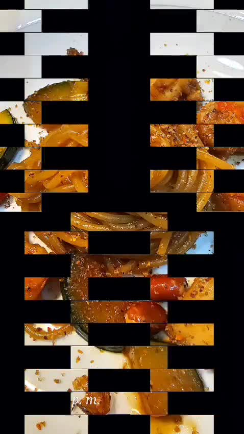 Foto del paso 9 de la receta: Spaguetini, langostinos y sepia con cacahuetes