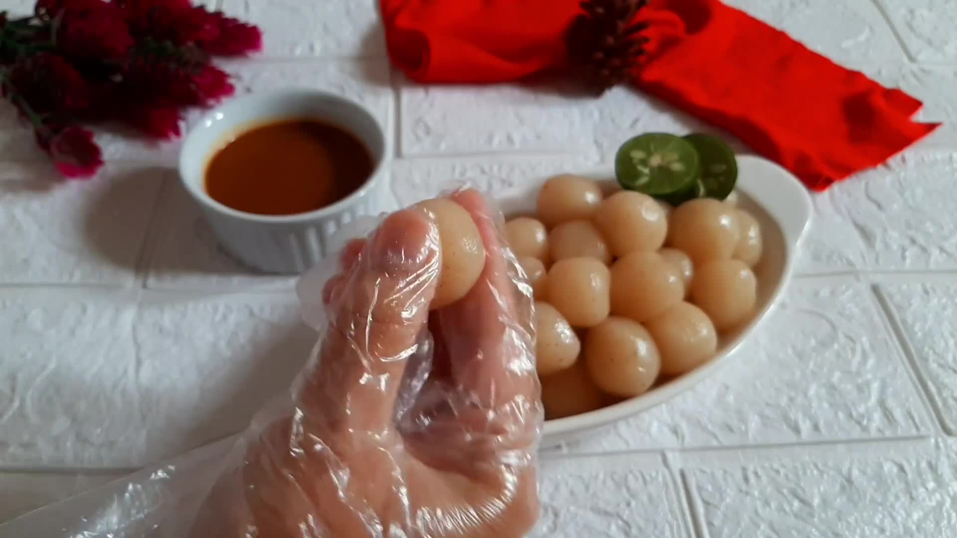 Foto langkah ke 12 dari resep Cilok Gluten Free | Tanpa Telur, Awet Empuknya.