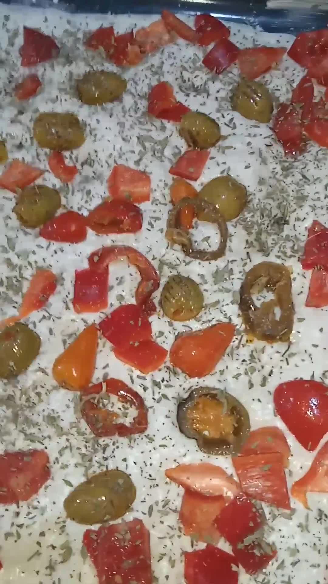 Une image de l'étape 4 de Focaccia au piment oiseau.