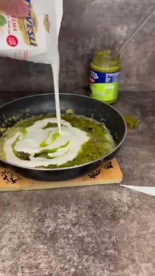 صورة لخطوة 5 من وصفة باستا بيستو معكرونة بالبيستو🌿