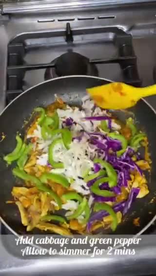 A picture of step 10 of Chicken vegetable spring rolls.