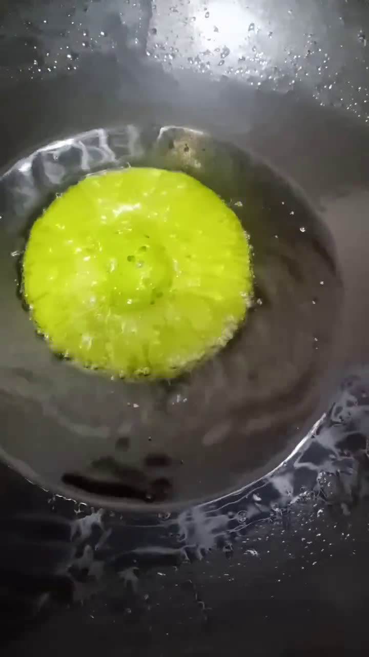 Gambar langkah 4 resipi Cucur Jawa/Penjaram/penyaram.