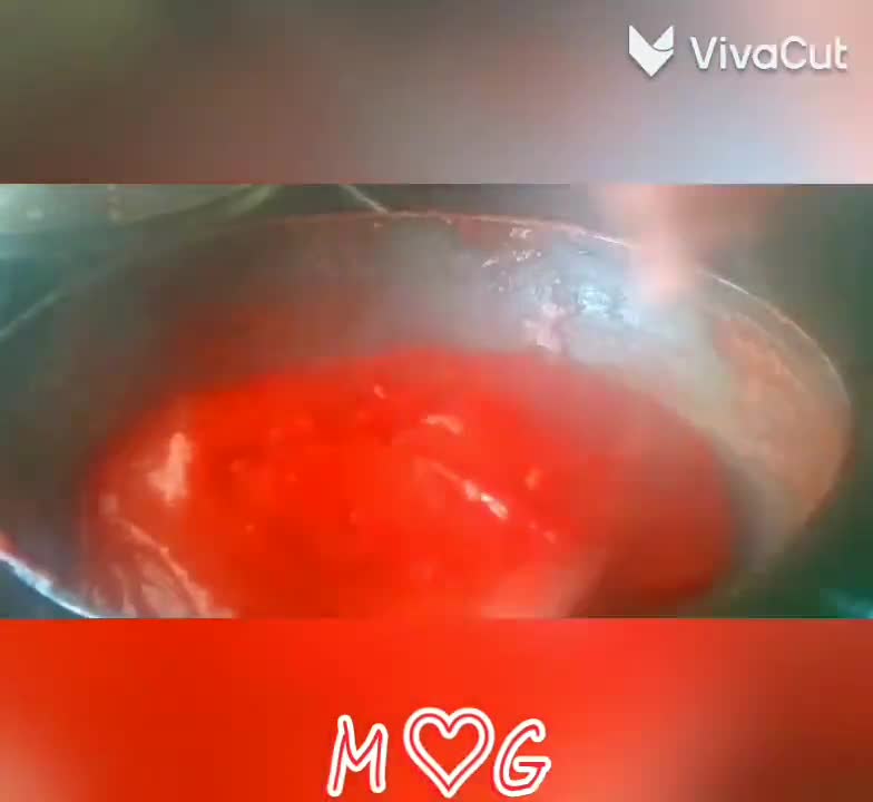صورة لخطوة 3 من وصفة الكاتشب البسيط بالمنزل 👌😉