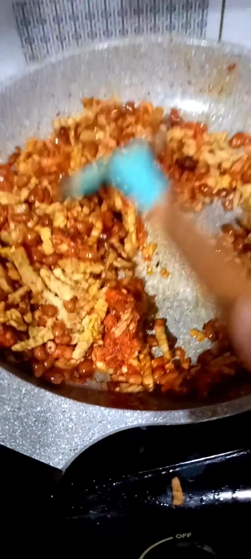 Foto langkah ke 4 dari resep Sambal Tempe Kacang.