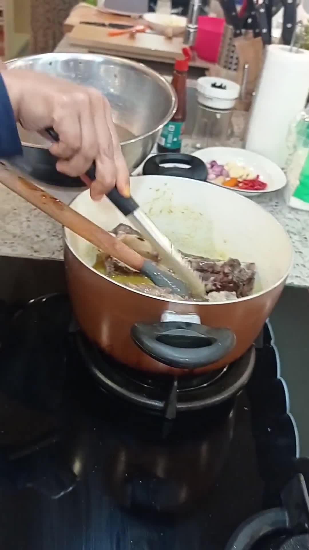 Foto langkah ke 7 dari resep Iga sapi bakar / Konro Bakar.