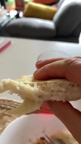 Foto del paso 4 de la receta: Pan pita veloz en airfryer