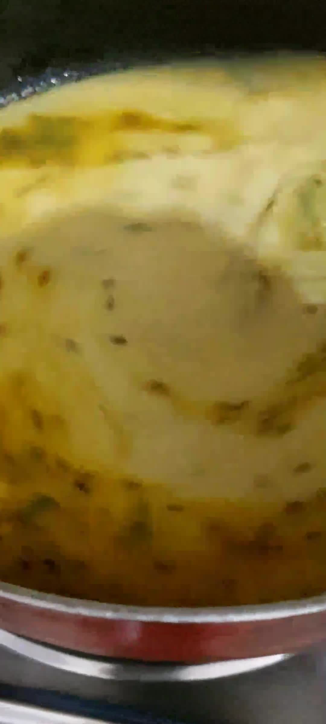 बूंदी वाली कड़ी (Boondi wali kadhi recipe in hindi) रेसिपी चरण 2 फोटो