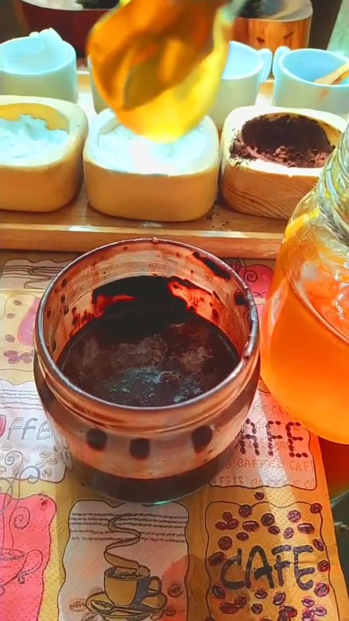 عکس مرحله 4 از دستور کیک ساده داخل شیشه مربا🙋