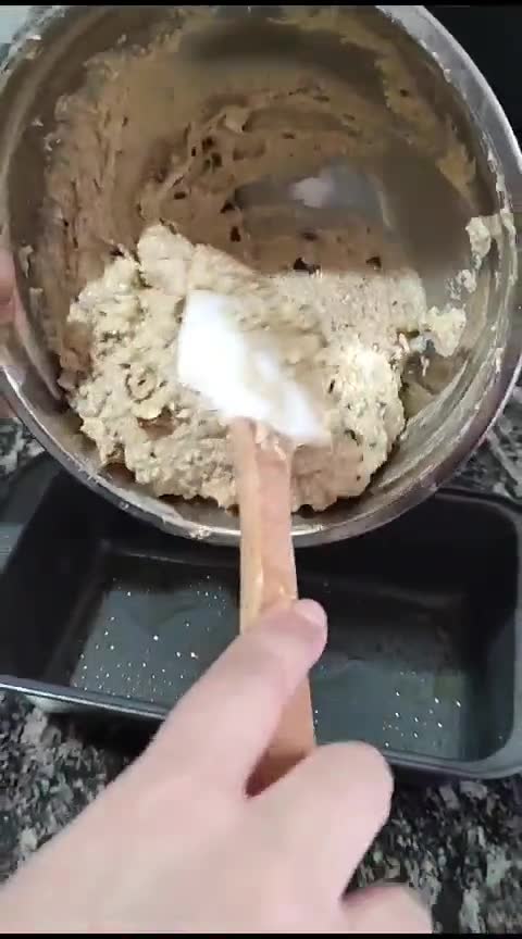Foto del paso 5 de la receta: Budín de Harina de Avena Manzana🍏 y Banana 🍌. Sano, rico y fácil 🫶🏻🤍 No falla posta!!