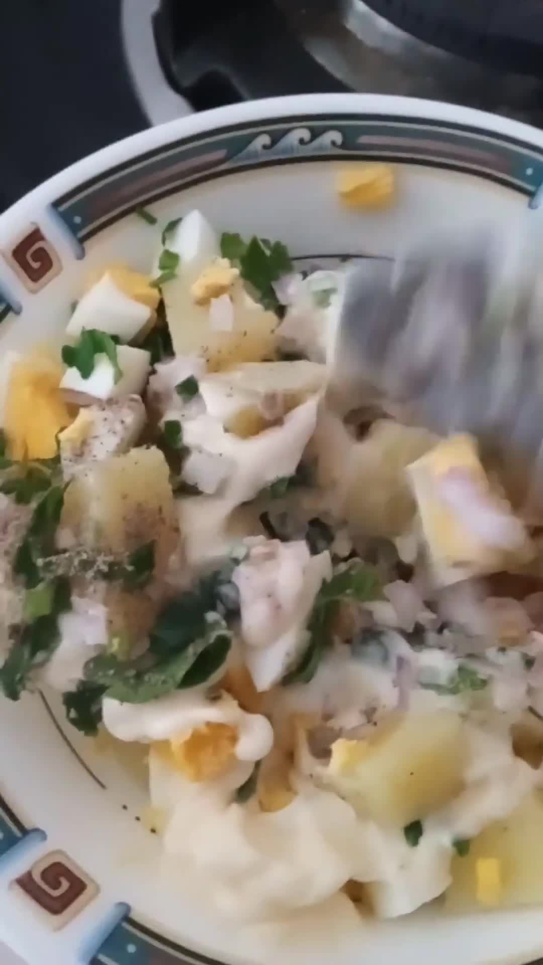 Foto langkah ke 4 dari resep Salad kentang seledri.