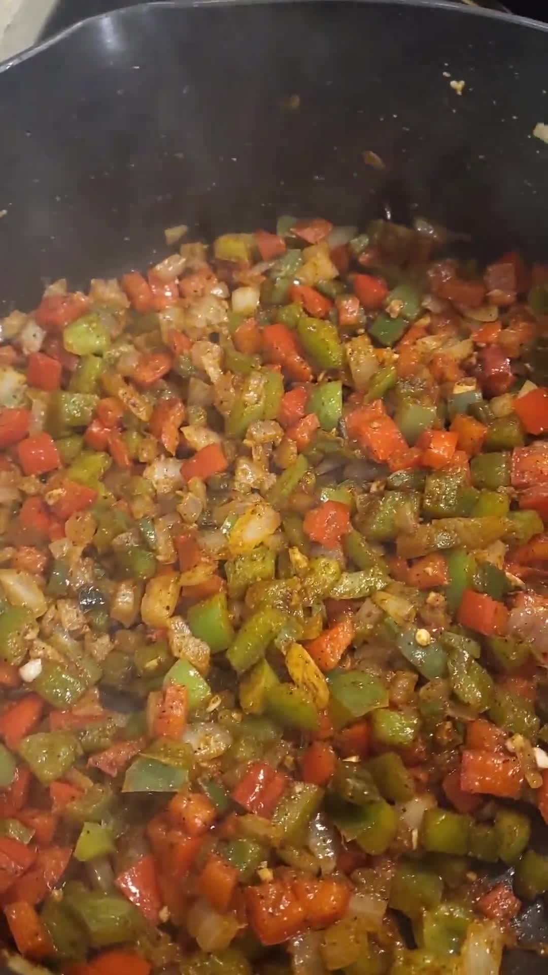A picture of step 1 of Pumpkin Chili.