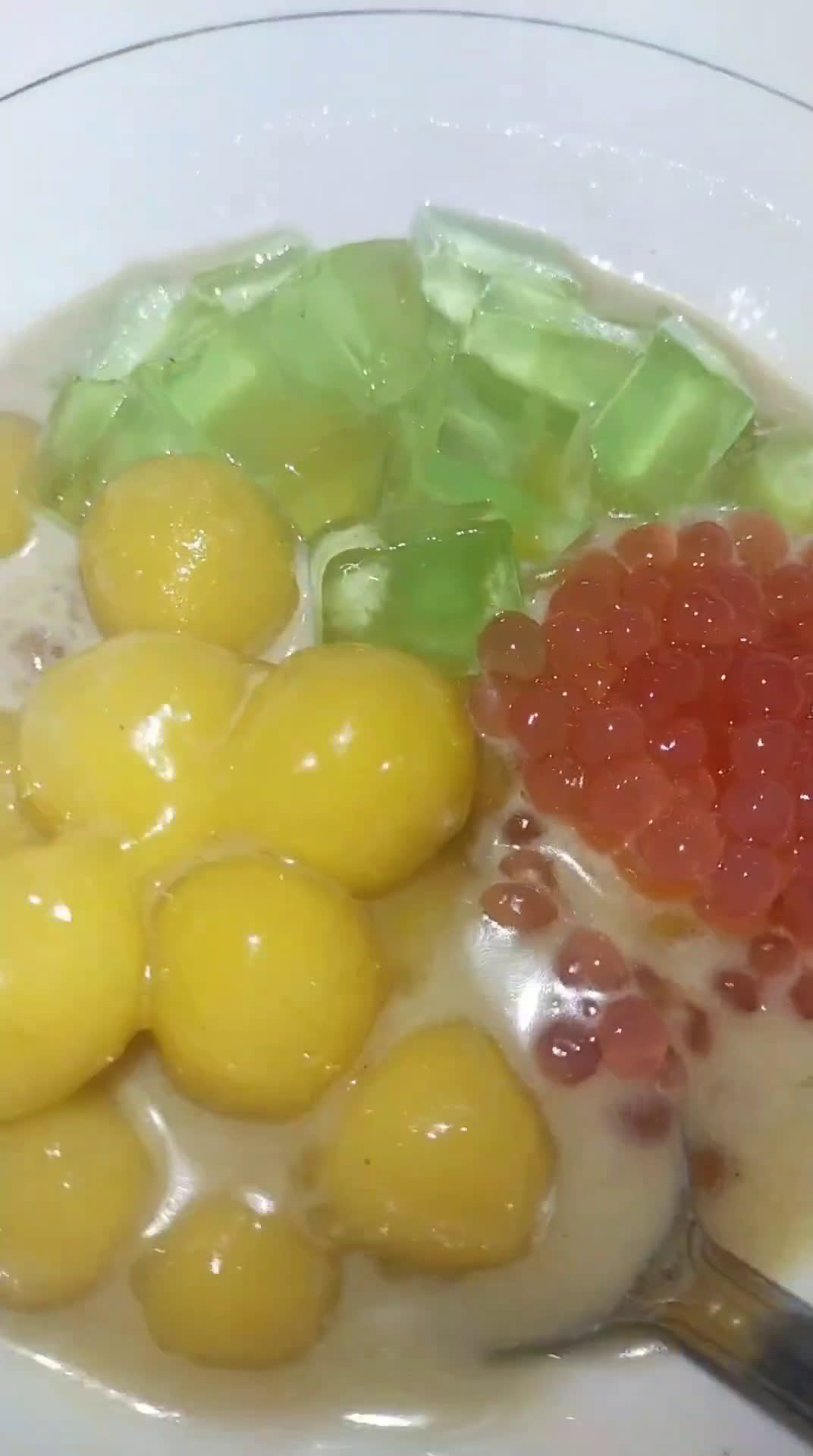 Foto langkah ke 3 dari resep Kolak biji salak ubi madu mutiarat.