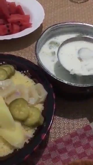 صورة لخطوة 4 من وصفة بربوشة بالحليب